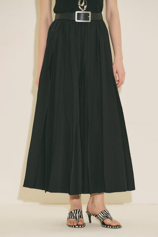 Zeya Panelled Skirt Black