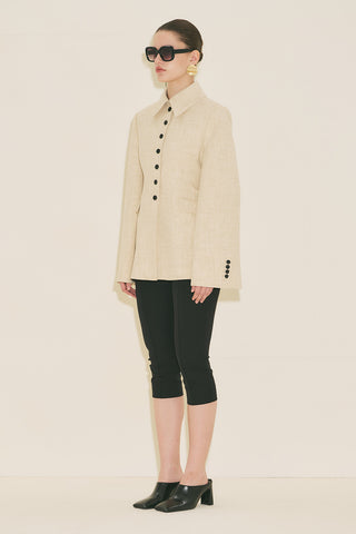 Limited Edition Fitted Blazer Beige
