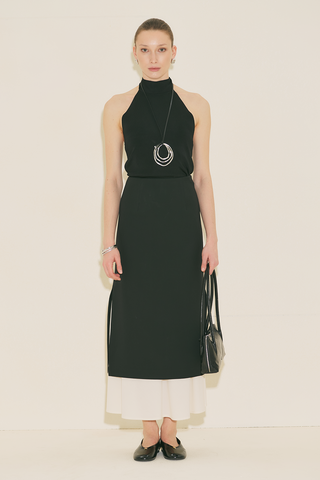 Limited Edition Tiered Skirt Black
