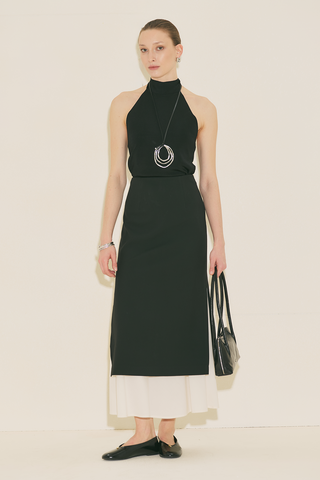 Limited Edition Tiered Skirt Black