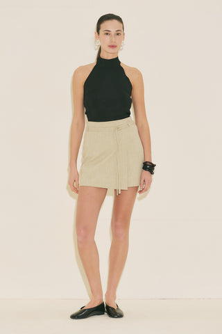 Belted Skort Green