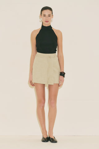 Belted Skort Green