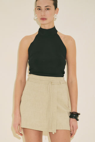 Belted Skort Green