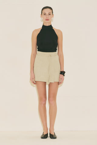 Belted Skort Green
