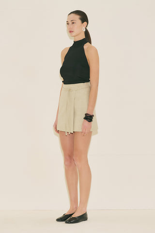 Belted Skort Green