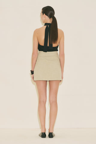 Belted Skort Green