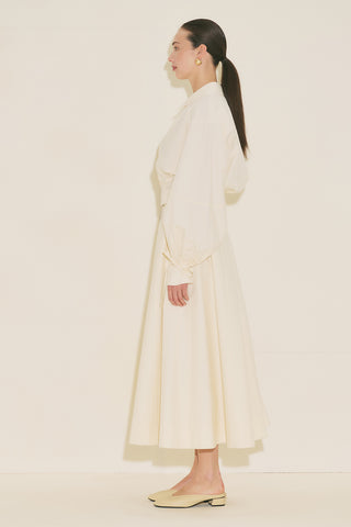 Labeca Tie Front Shirt Vanilla