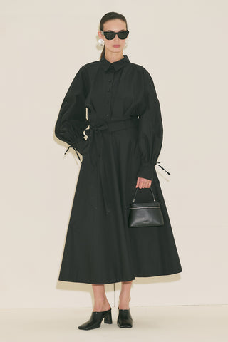 Labeca Tie Front Shirt Black