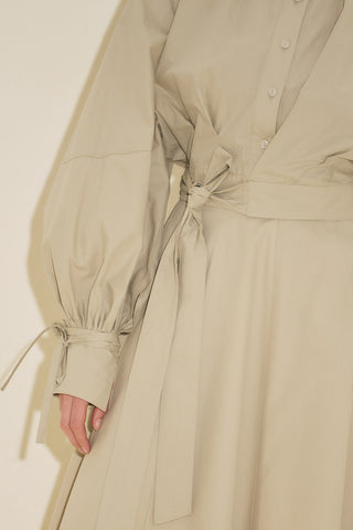 Labeca Tie Front Shirt Stone