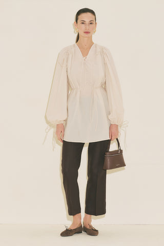 Tie Detail Tunic Vanilla