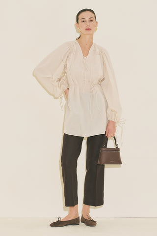 Tie Detail Tunic Vanilla