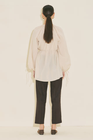 Tie Detail Tunic Vanilla