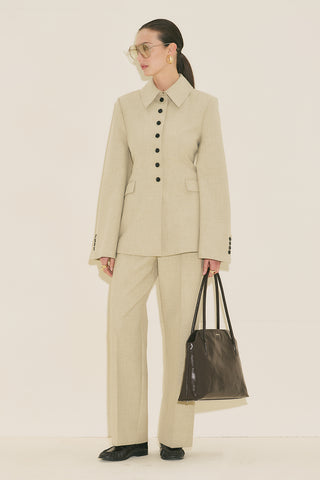 Limited Edition Fitted Blazer Green