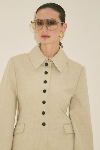 Limited Edition Fitted Blazer Green