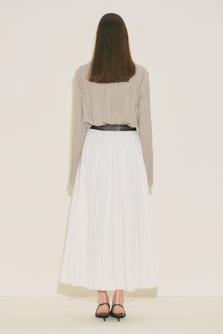 Crush Texture Blouse Stone