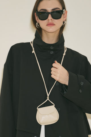 Nina Mini Wallet Bag Beige