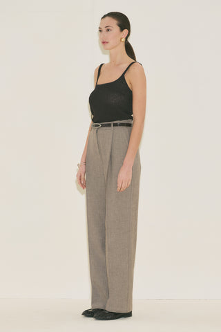 Yui Palazzo Trousers Mink