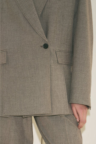 Yui Tailored Blazer Mink