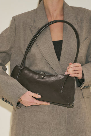 Kera Baguette Bag Brown