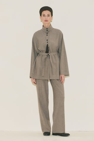Yui Belted Jacket Mink