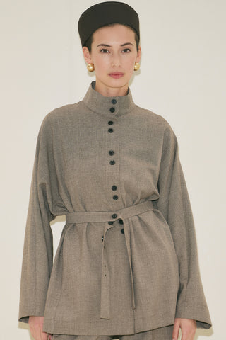 Yui Belted Jacket Mink