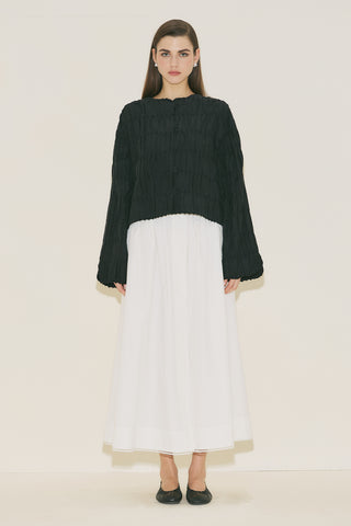 Textured Mirina Blouse Black