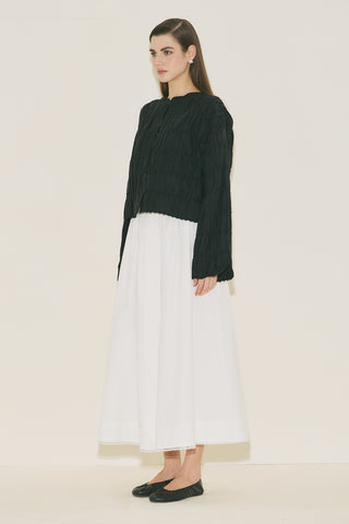 Textured Mirina Blouse Black