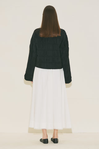 Textured Mirina Blouse Black