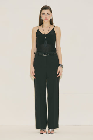 Fine Pattern Belt Black