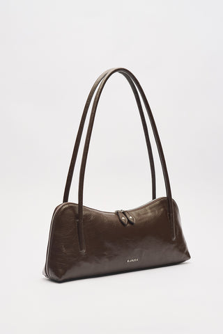 Kera Baguette Bag Brown