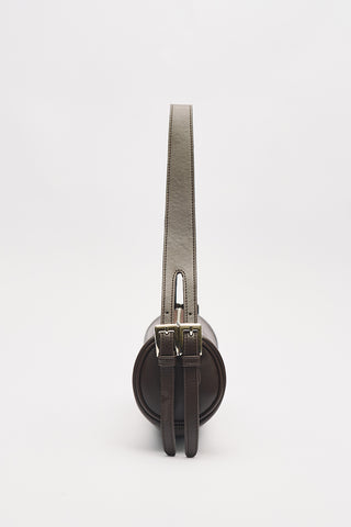 Morgan Oval Bag Dark Brown