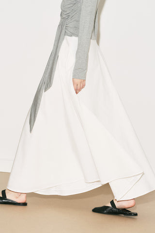 Easy Tie Detail Dress Grey Melange