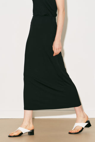 Easy Relaxed Skirt Black