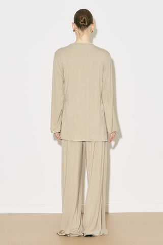 Easy Tie Detail Blouse Stone