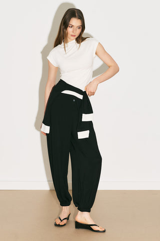 Easy Harem Trousers Black