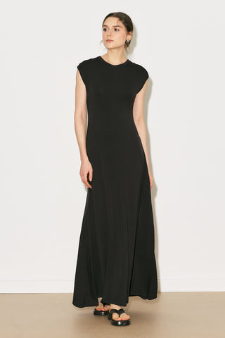 Easy Relaxed Long Dress Brown