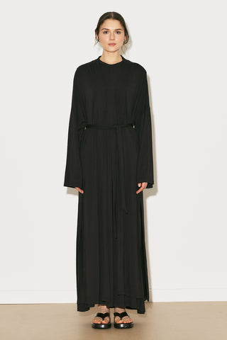 Easy Relaxed Long Dress Brown