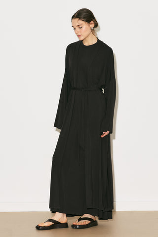 Easy Relaxed Long Dress Brown