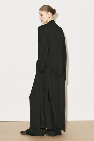 Easy Relaxed Long Kimono Brown