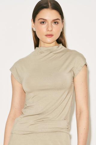 Easy Sleeveless Blouse Stone