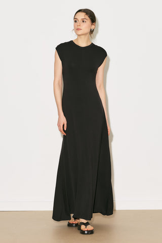 Easy Relaxed Long Dress Brown