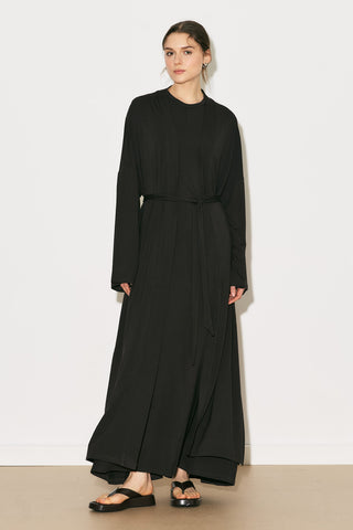 Easy Relaxed Long Kimono Brown