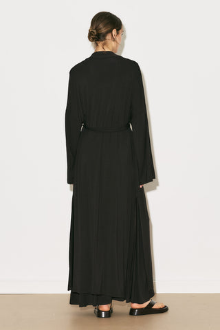 Easy Relaxed Long Kimono Brown