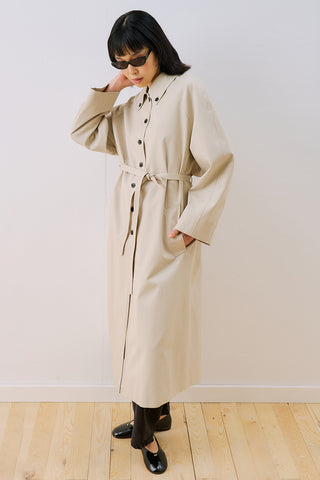 Anna Oversized Trench Coat Sand