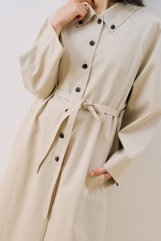 Anna Oversized Trench Coat Sand