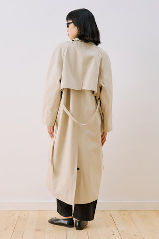 Anna Oversized Trench Coat Sand