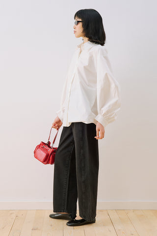 Celia Wide Sleeve Shirt Ecru