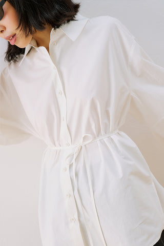 Celia Wide Sleeve Shirt Ecru