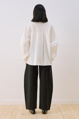Celia Wide Sleeve Shirt Ecru