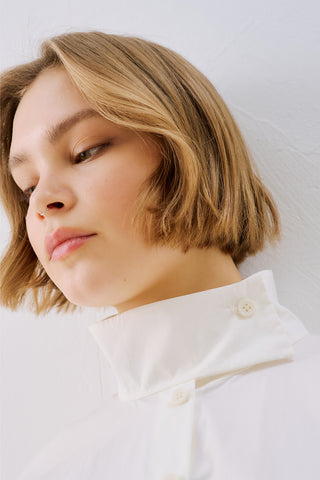 Bomber Style Shirt Ecru